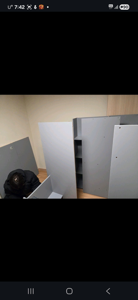 장농 / 독서실 책상 / 가구이전설치--6