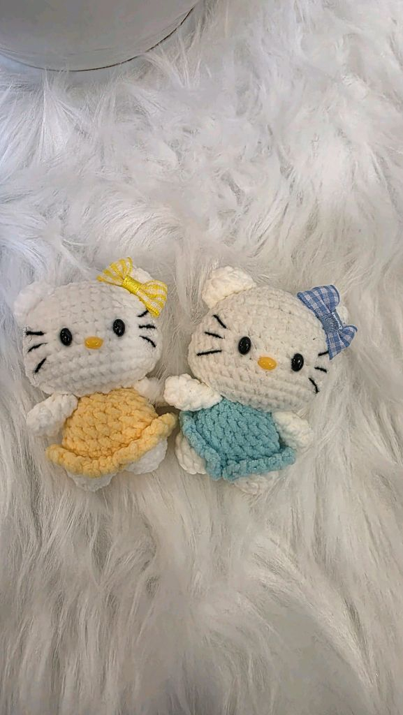 수제 뜨개 키링 인형 도매 문의 받아요 이미지