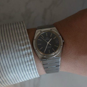 (희귀) 오메가 컨스틸레이션 로얄오크 마리너 빈티지 쿼츠 시계 이미지