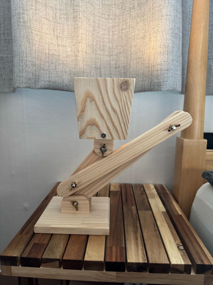 우드 스탠드 조명--5