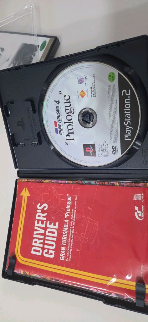 [판매] PS2 그란 투리스모 4 세트 (프롤로그 + 빅히트판) - 깨끗한 중고 이미지