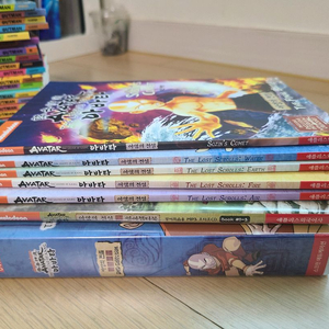아앙의전설 영어책,DVD,오디오CD