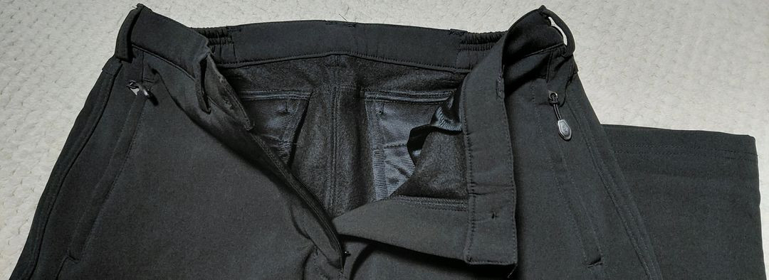 버팔로 기모 여성 등산바지 75(30)--5