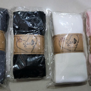 국산 여아유발타이즈 스타킹 9~10세용 총4켤례 새상품 택포 이미지