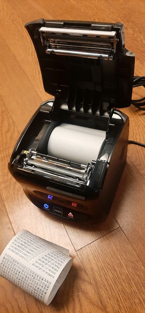 Sam4s영수증프린터 자이언트100S 포스기pos연동--3