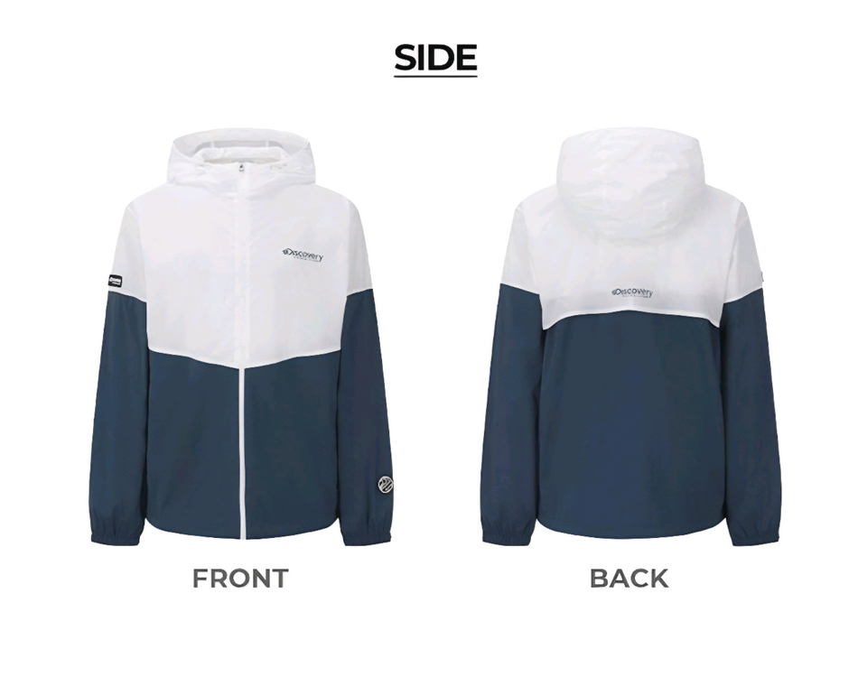 디스커버리 익스페디션 경량 윈드레이저 바람막이 후드 자켓 100--1
