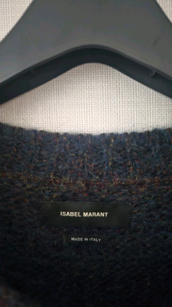 (정품) 이자벨마랑 알파카, 모헤어 니트--1