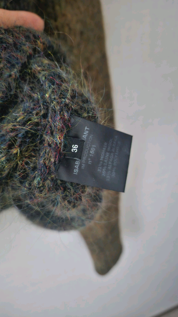 (정품) 이자벨마랑 알파카, 모헤어 니트--6