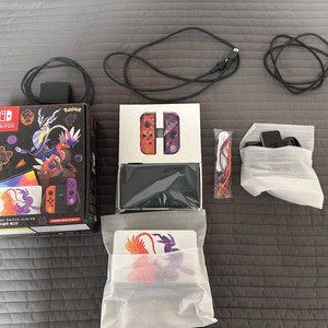 닌텐도 스위치 oled 스칼렛 바이올렛 에디션