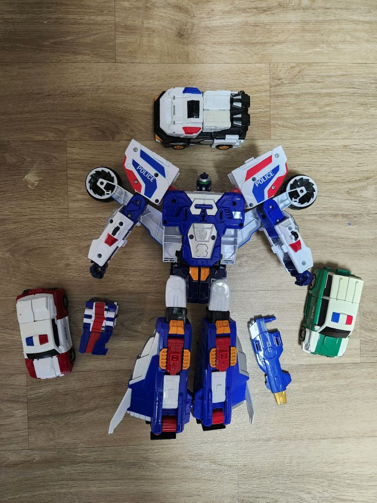 로봇 변신 피규어 세트--4