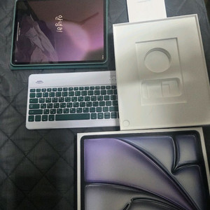 아이패드에어13 m2 s급 + 애플펜슬프로 + 키보드