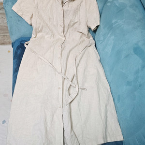 린넨 셔츠 원피스