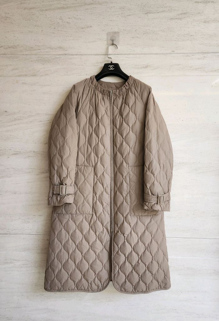 잇미샤 퀼팅 다운 롱패딩 66사이즈 이미지