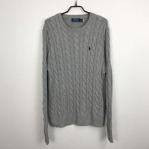 폴로 랄프로렌 꽈배기 니트 남성M (100)
