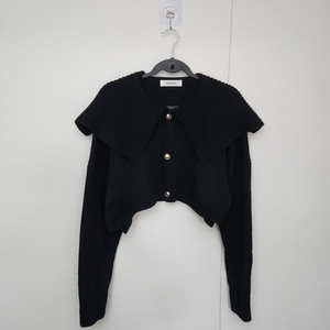 [설밤] 100 77 여 크롭가디건 니트가디건