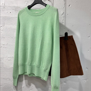 주느세콰 그린 캐시혼방 니트