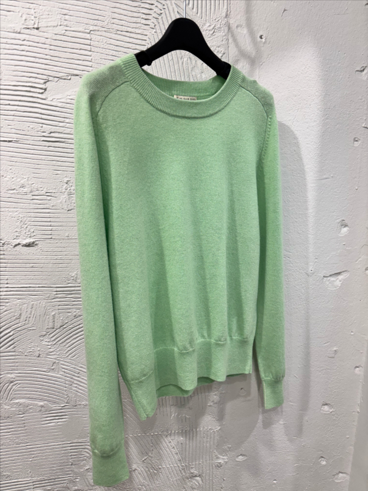 주느세콰 그린 캐시혼방 니트--1