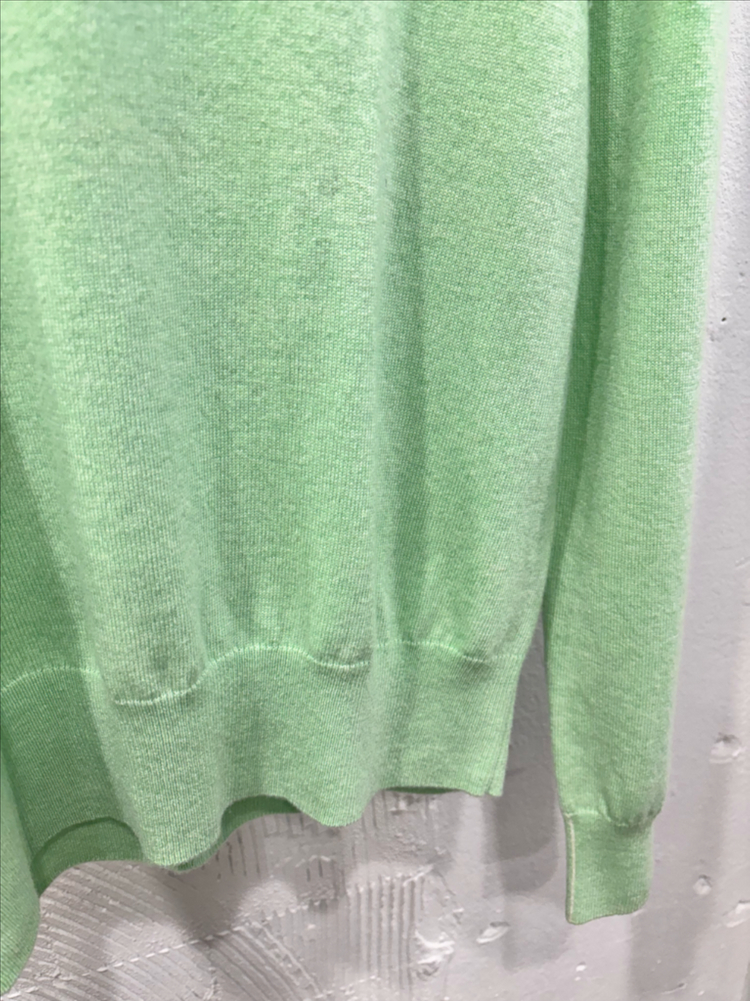 주느세콰 그린 캐시혼방 니트--4