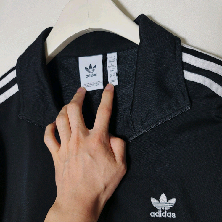 105 아디다스 파이어버드 져지 검흰 클래식핏--4