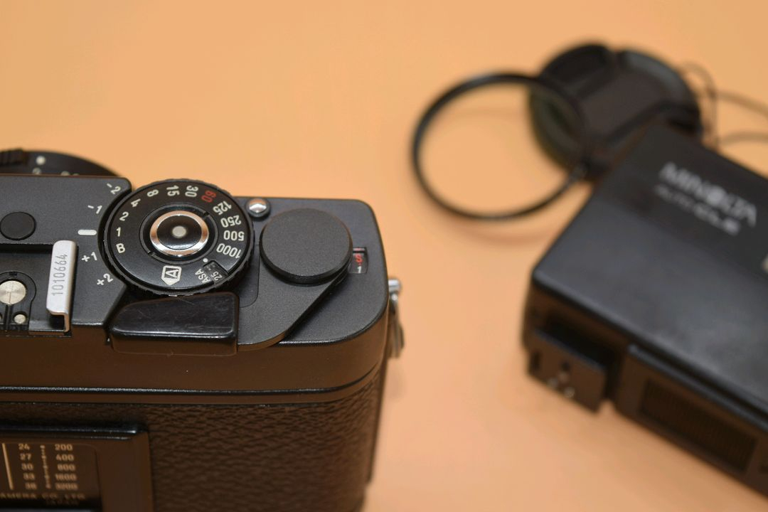 [필름카메라] MINOLTA CLE FLASH SET--3