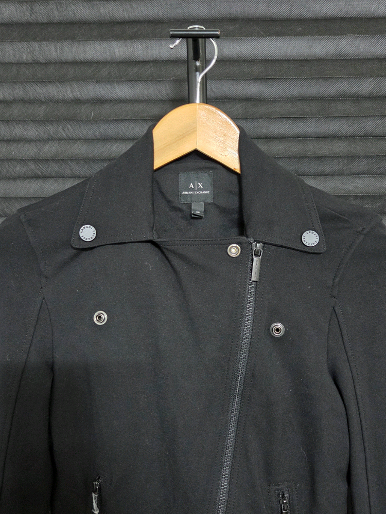 [아르마니 익스체인지] 라이더 자켓 | 00016--1