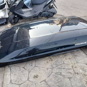 구형 모하비 코토 일체형 루프박스(블랙유광)