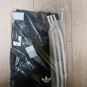 아디다스 베이프 자카드 팬츠 블랙 XL 새상품