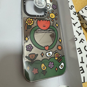 박스개봉 케이스티파이 아이폰15프로 케이스 미러 맥세이프 이미지