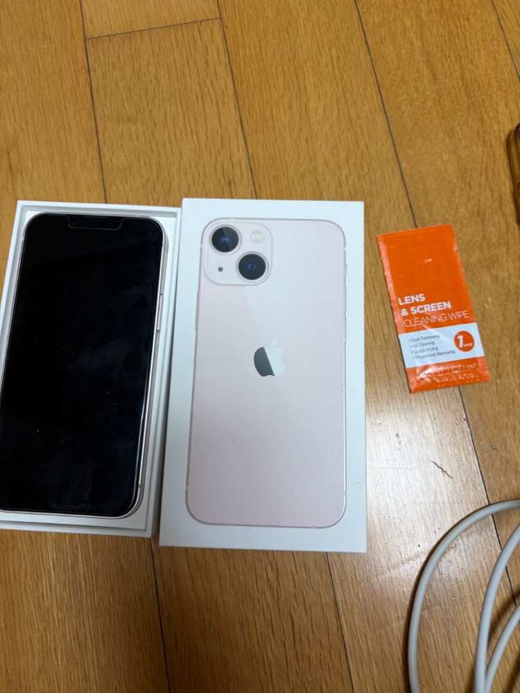 아이폰13미니 핑크128기가 팝니다 박스풀셋--9