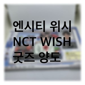 엔시티 위시 NCT WISH 팝업 굿즈 양도 이미지