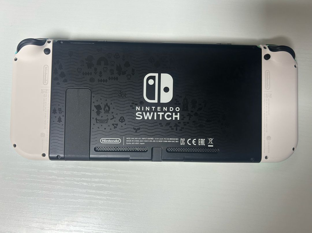 닌텐도 스위치1 동물의 숲 에디션 본체+정품 충전기+SD 카드 이미지