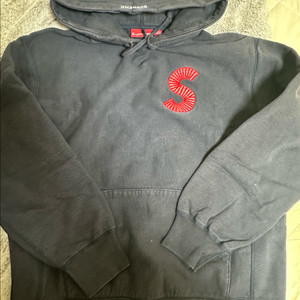 슈프림 s로고 후드