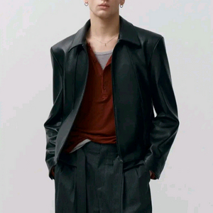 노이어 고트 슈렁큰 레더 자켓 팝니다