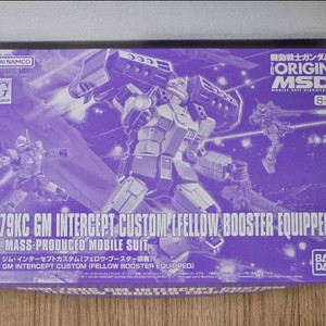 HG 건담디오리진 짐인터셉트커스텀(펠로우부스터)