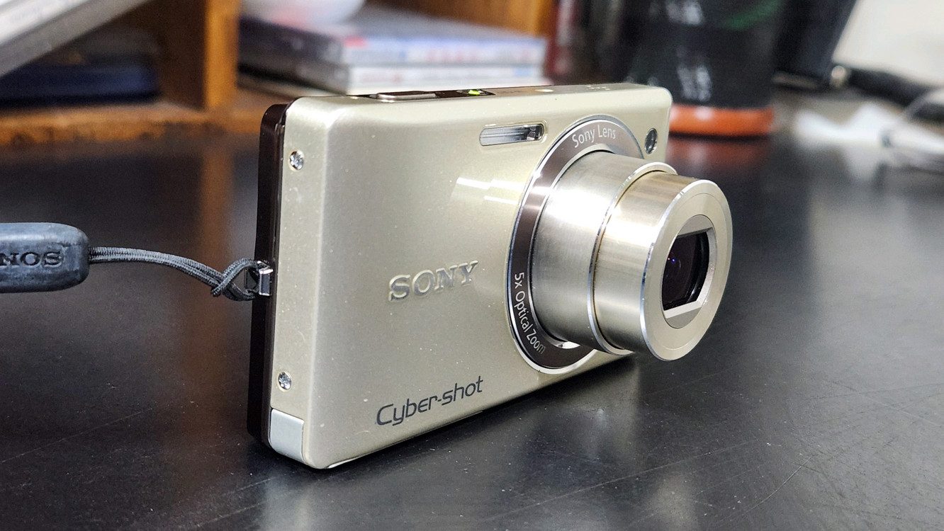 소니 사이버샷 DSC-W380 빈티지 디카--1