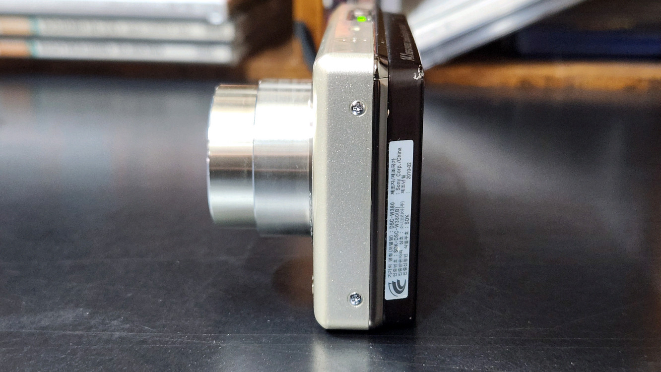 소니 사이버샷 DSC-W380 빈티지 디카--4