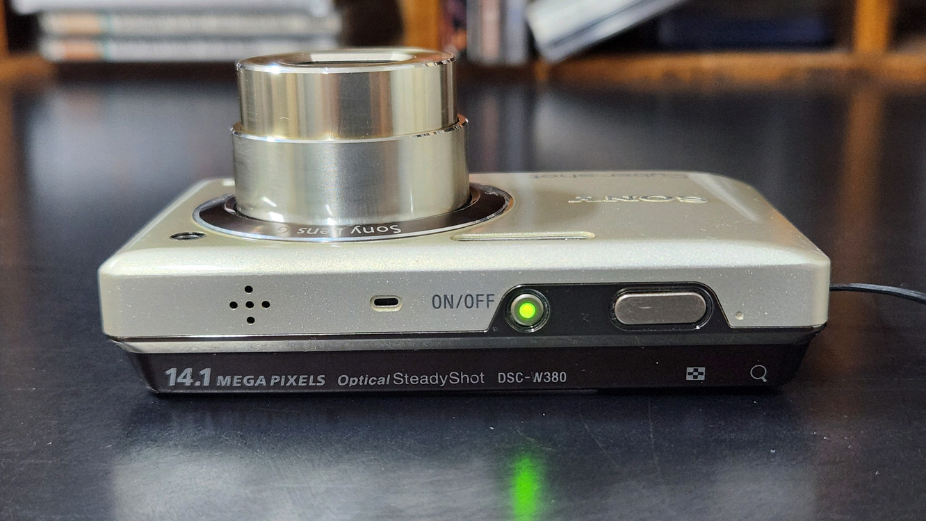 소니 사이버샷 DSC-W380 빈티지 디카--7