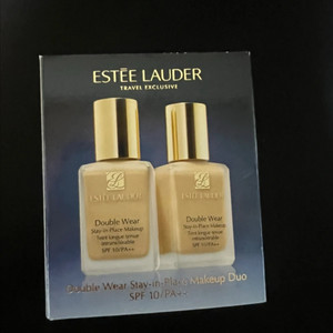 [미개봉 택포]에스티로더 더블웨어 파운데이션 듀오 세트 새제품