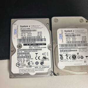 IBM 시스템X 146GB SAS HDD 2.5in 하드 디스크