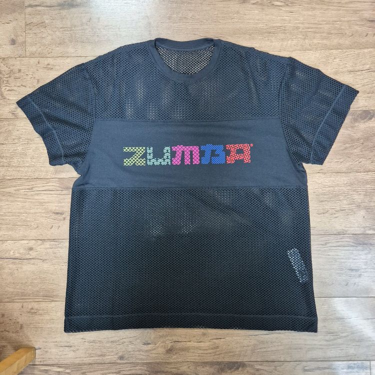 중고 줌바 메쉬티셔츠 M--1