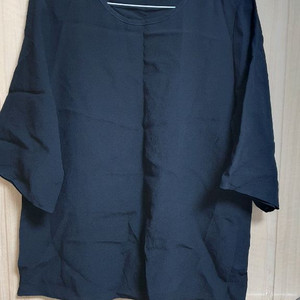 마담4060 7부소매 검정 블라우스(66) 이미지