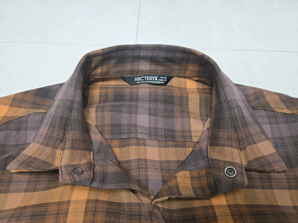 아크테릭스 체크 남방 셔츠--2