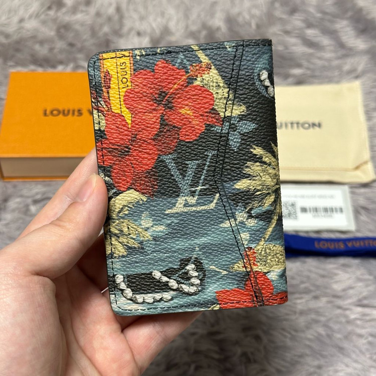 [풀구성] 루이비통 이클립스 서핑 오거나이저 카드지갑 네이비--1