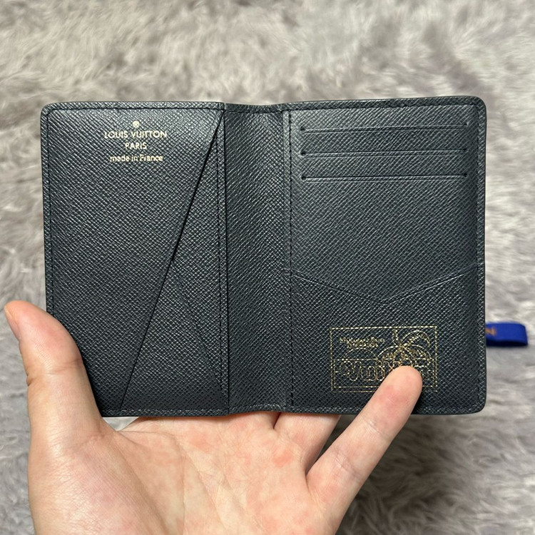 [풀구성] 루이비통 이클립스 서핑 오거나이저 카드지갑 네이비--2