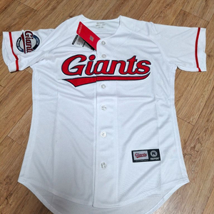 롯데자이언츠 노마킹 홈 화이트 85사이즈 유니폼(택있는 새상품)