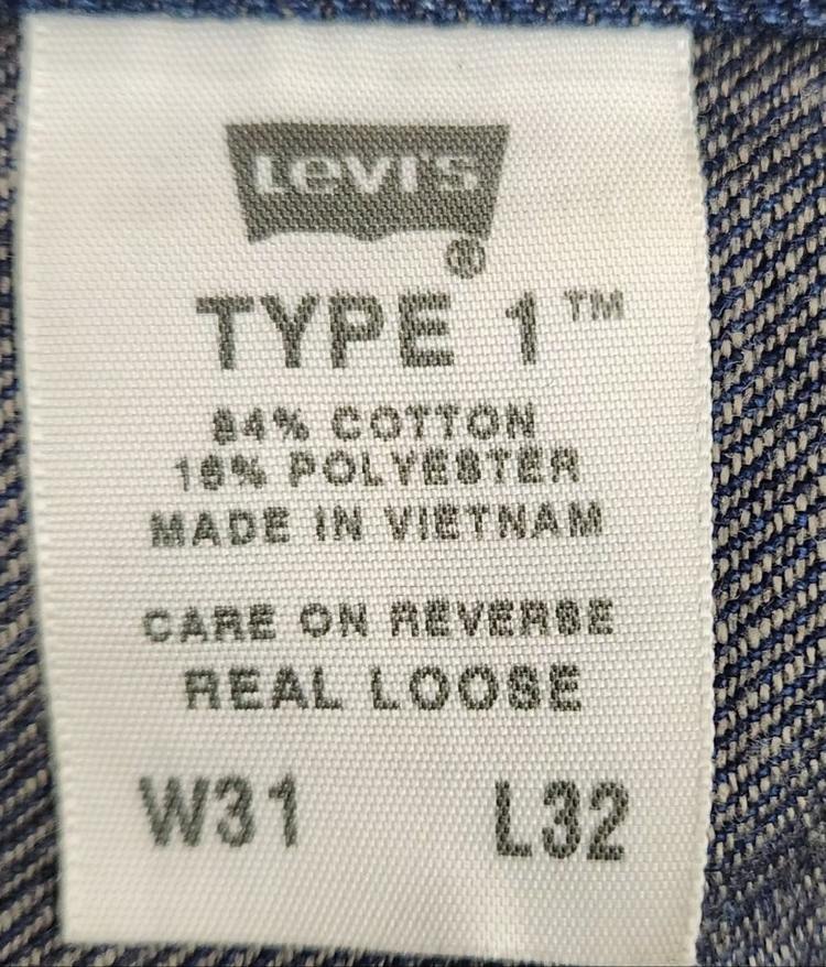 [리바이스] 32인치 남 통청바지 데님팬츠--4