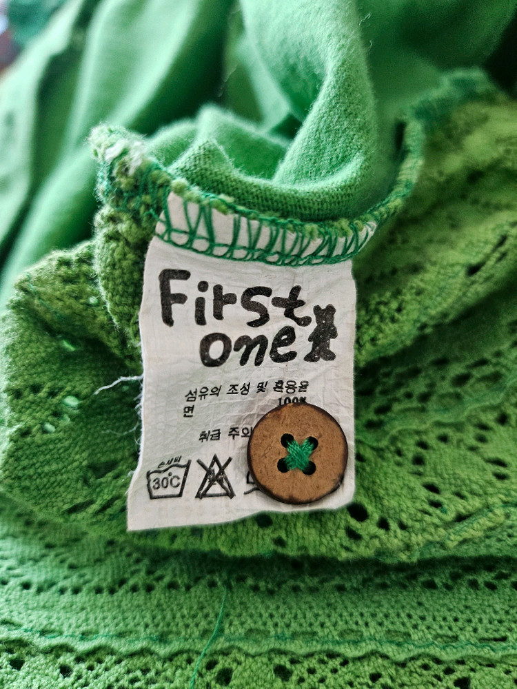 유러피안 빈티지 면레이스 가디건 / 엄마딸 커플룩 이벤트 촬영용의상--8