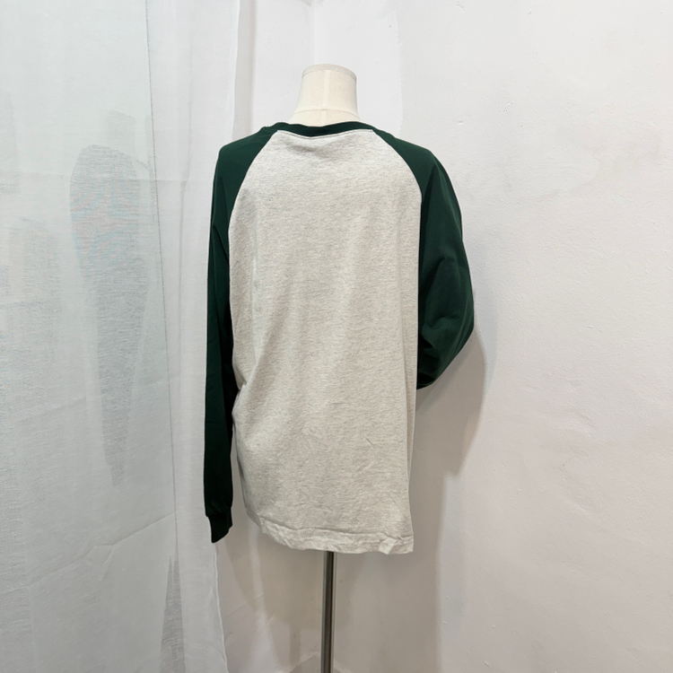 (택상품)odd studio 오버핏 그래픽 나그랑 긴팔티셔츠 4231--2