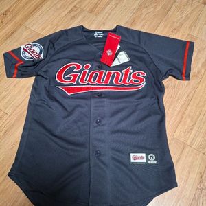 롯데자이언츠 노마킹 원정 네이비 44사이즈 유니폼(택있는 새상품)