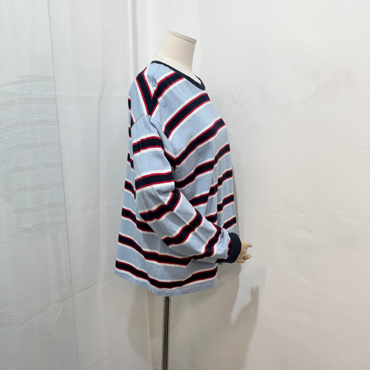 디어니어 스트라이프 줄무늬 긴팔티셔츠 4232--1